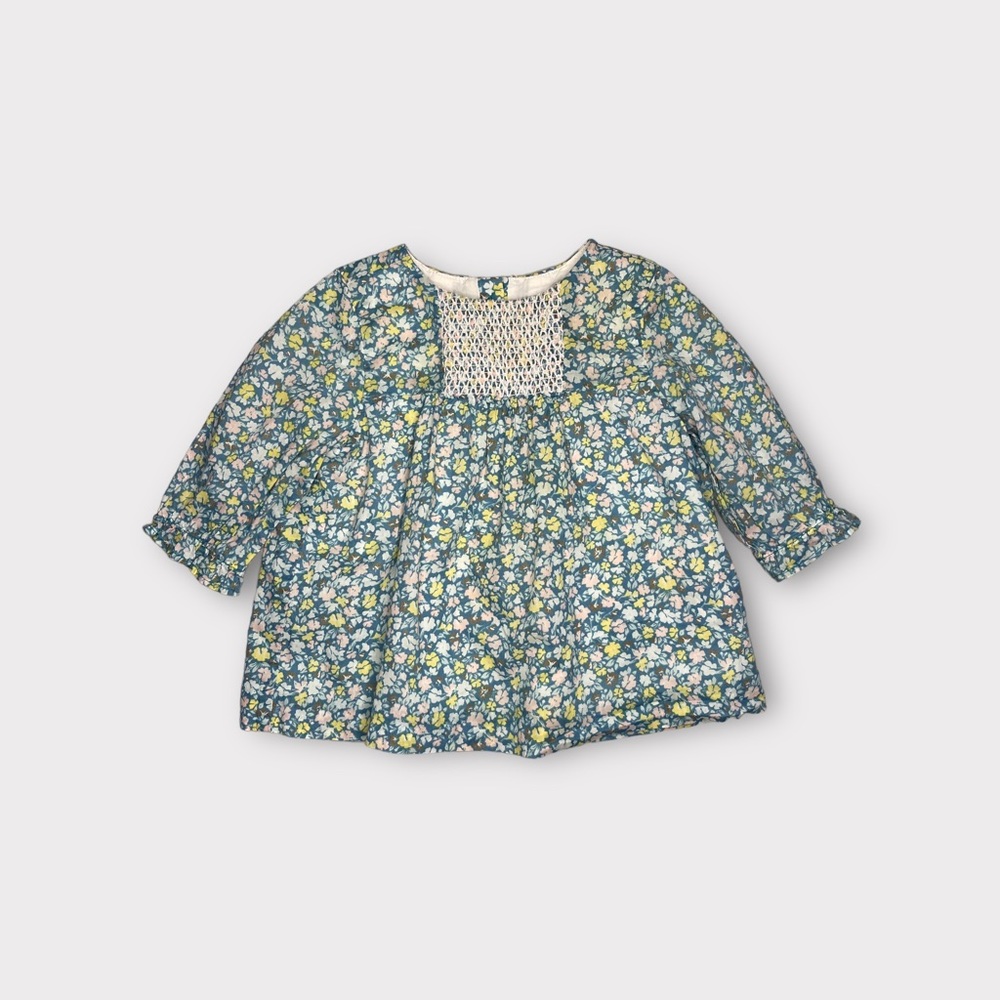 Janie and Jack Ditsy Floral Tunic Top